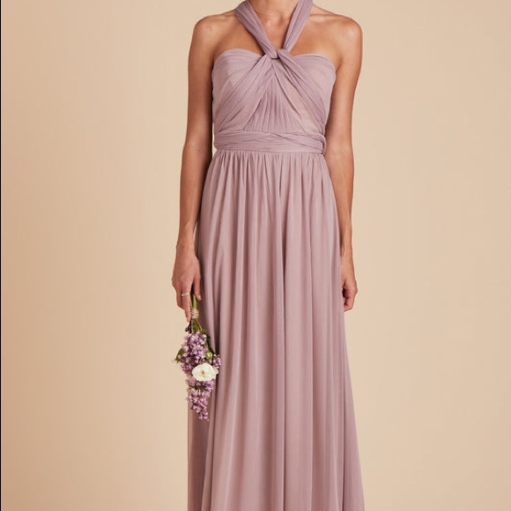 COPY - Birdy Grey Mauve Chicky Convertible Bridesmaids Dress - Large NWT